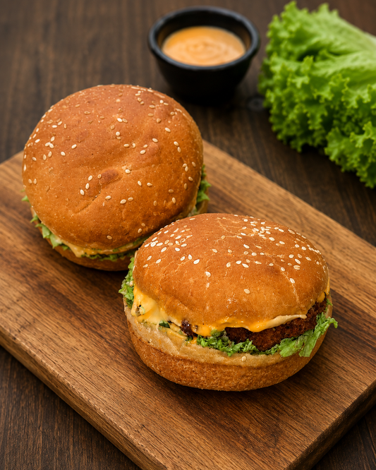 🍔 Crispy Chicken Cheese Burger